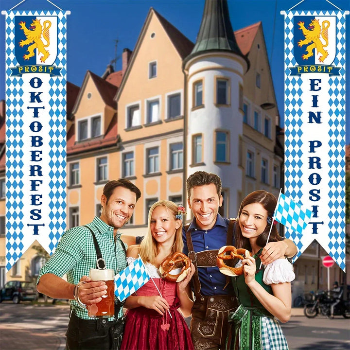 Dekorační set v designu Oktoberfestu – BayernDeko Oktoberfest 2025