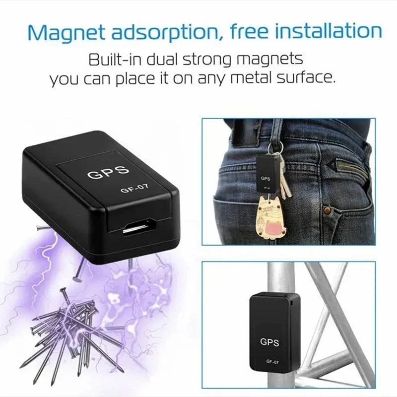 Magnetický mini GPS lokátor – sledování v reálném čase (1+1 ZDARMA)