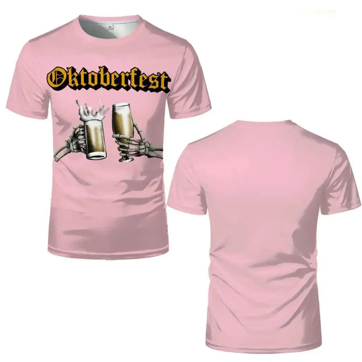 Tričko s motivem kostry – ProstGeist Oktoberfest 2026