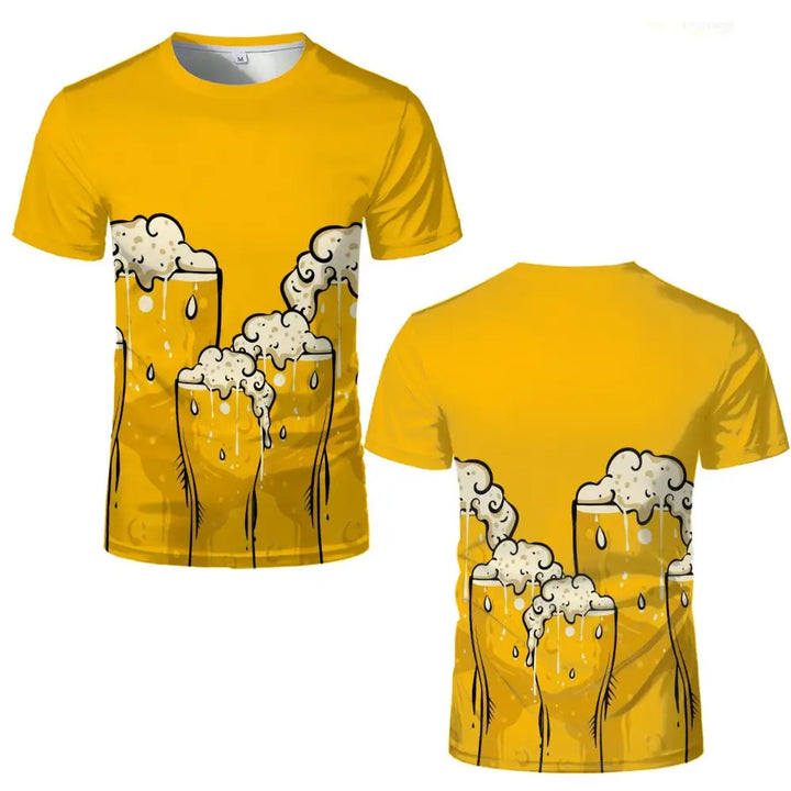 Tričko s motivem piva – SchaumShirt Oktoberfest 2025