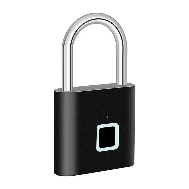 Chytrý visací zámek na otisk prstu s USB nabíjením a vodotěsným provedením – Titan