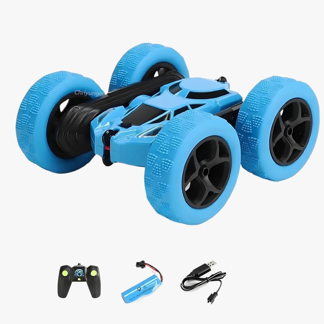 RC kaskadérské vozidlo s funkcí přetočení a terénními schopnostmi – FlipRacer X