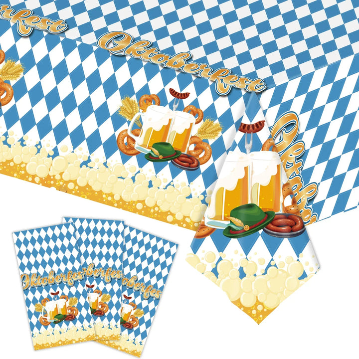Stolová ubrus v designu Oktoberfest – FestTafel Oktoberfest 2026 1+1 ZDARMA