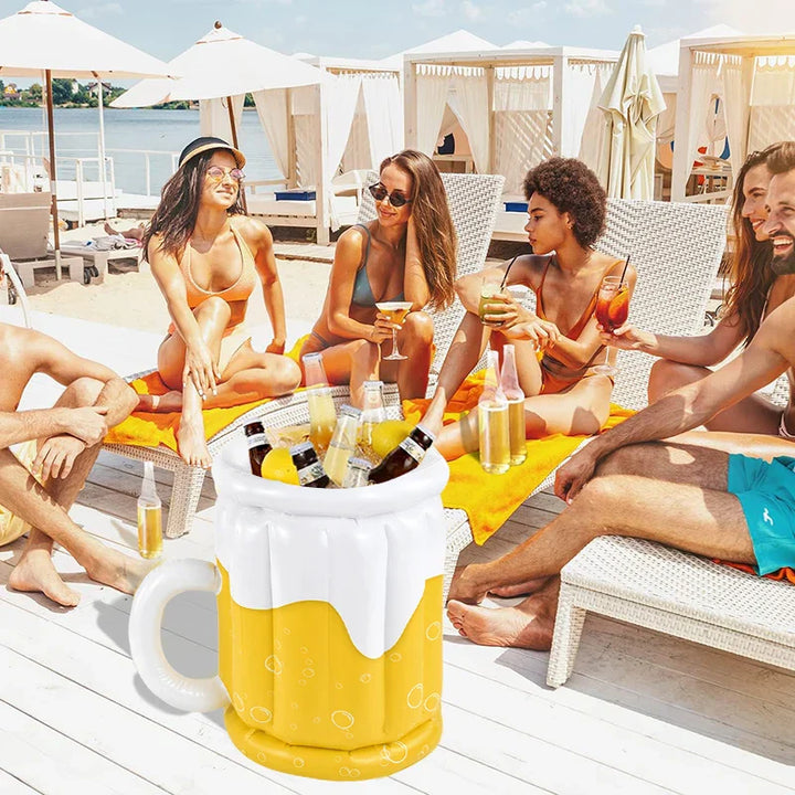 Nafukovací chladicí zařízení na pivo 1/2 kusu – Chladící zábava na pivo Oktoberfest 2026