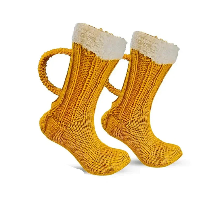 Unisex ponožky s motivem pivního půllitru – SchaumSocken Oktoberfest 2025