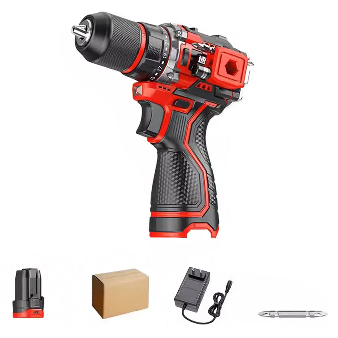 Akumulátorový bezkartáčový rázový utahovák 20 V – DrillMate