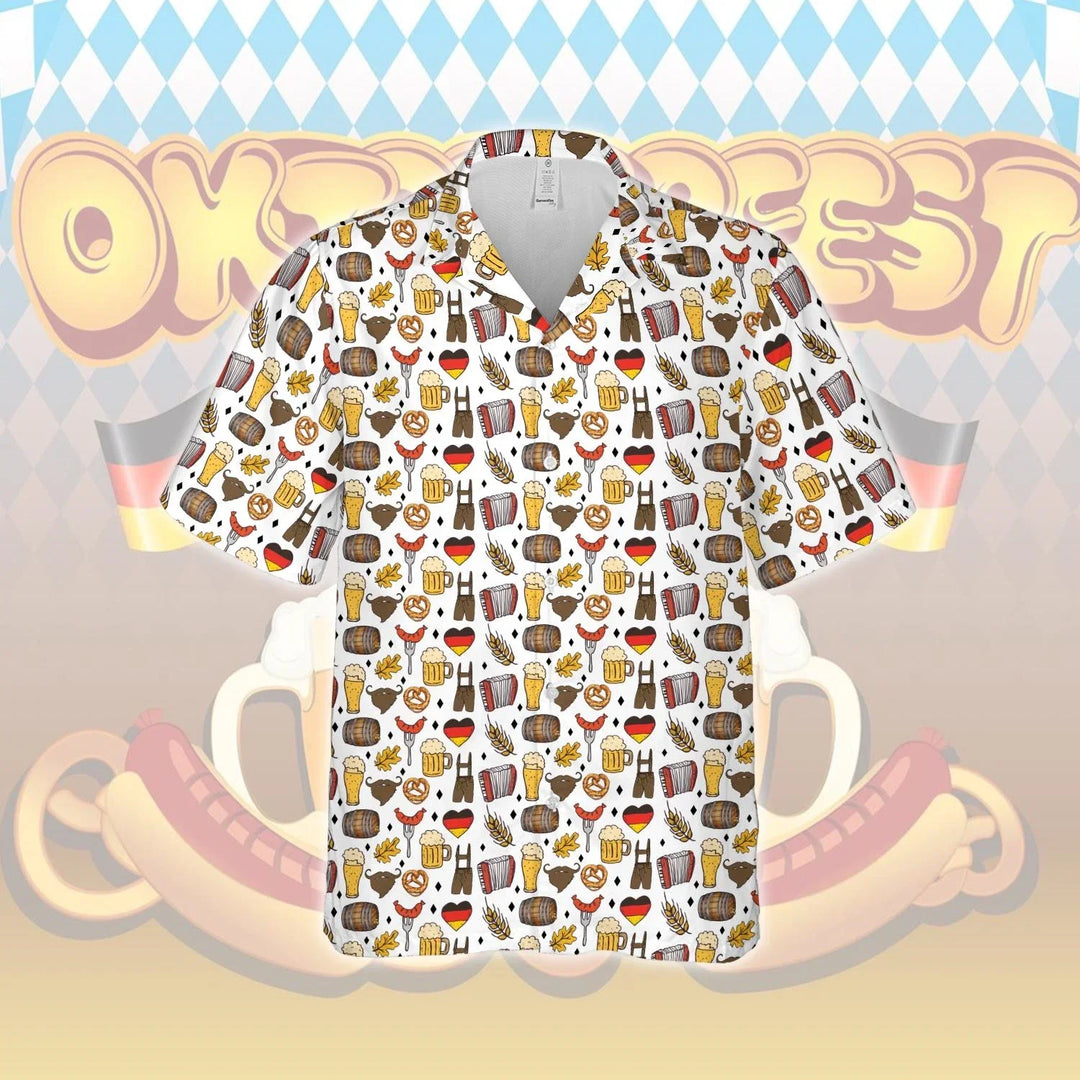 Pánská košile s potiskem Oktoberfest – BayernHemd Oktoberfest 2025