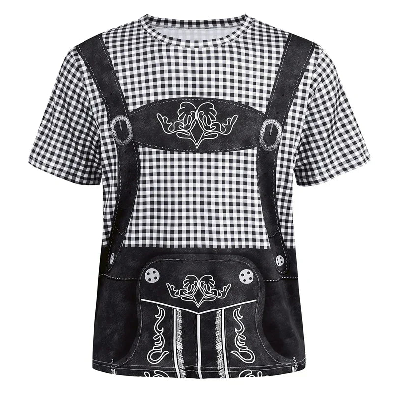 Tričko ve stylu lederhosen – WiesnShirt Oktoberfest 2025