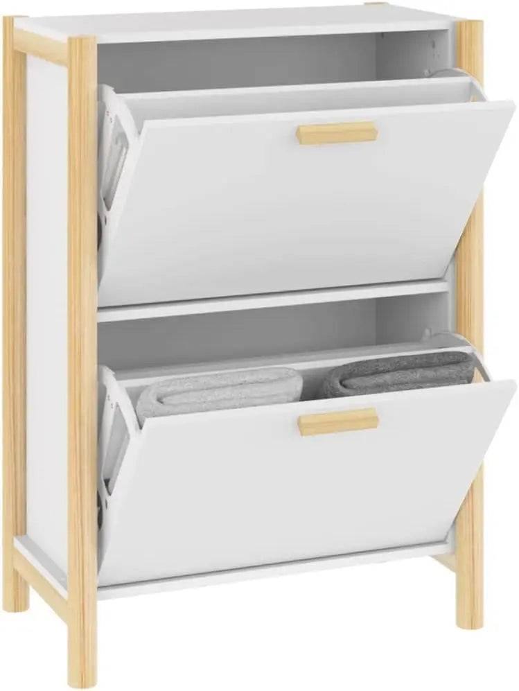 Slim botníky do předsíně s dveřmi 57,5 × 33 × 80 cm – TidyStep