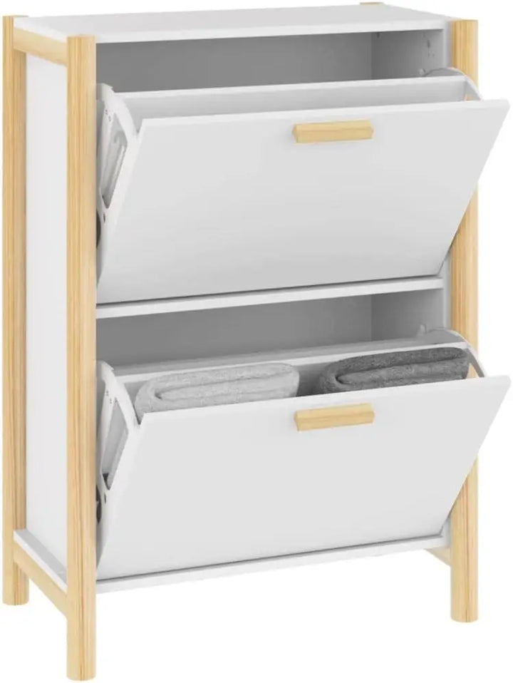 Slim botníky do předsíně s dveřmi 57,5 × 33 × 80 cm – TidyStep
