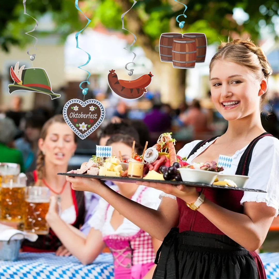 Sada závěsných dekorací – FestWirbel Oktoberfest 2026 (1+1 zdarma)