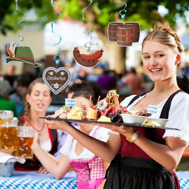 Sada závěsných dekorací – FestWirbel Oktoberfest 2026 (1+1 zdarma)