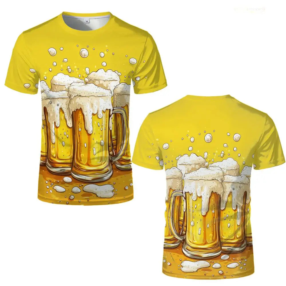Tričko s motivem piva – SchaumShirt Oktoberfest 2025
