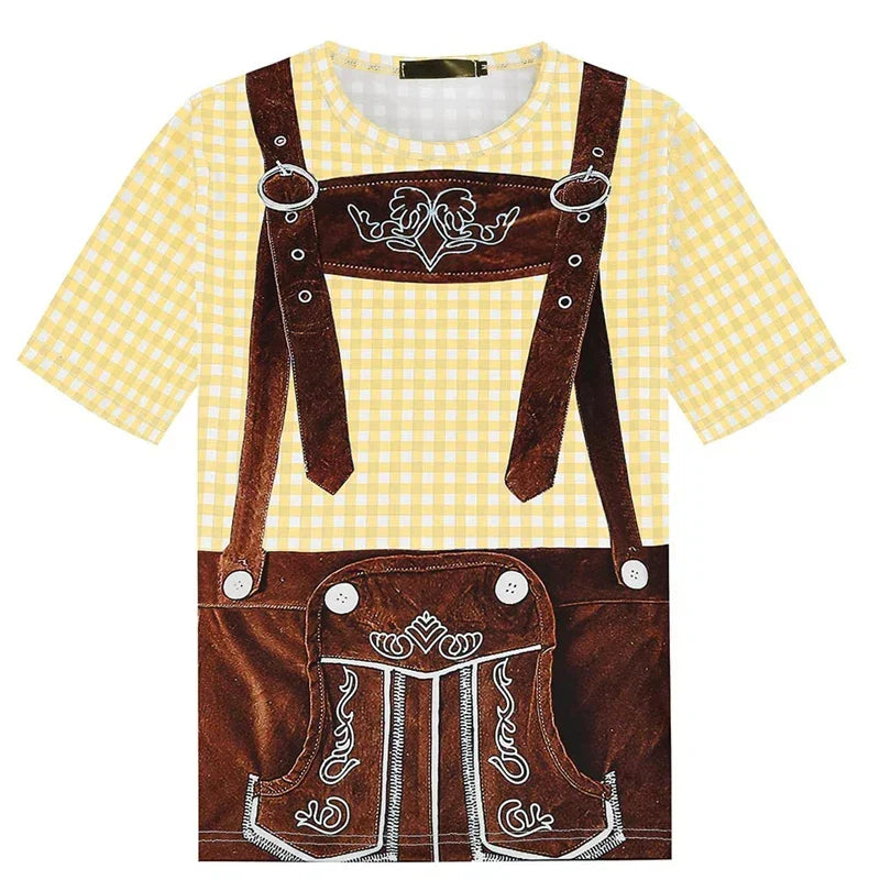 Tričko ve stylu lederhosen – WiesnShirt Oktoberfest 2025