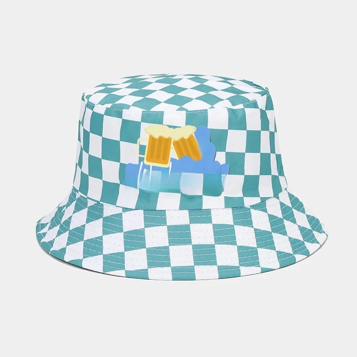 Fischerova čepice s diamantovým vzorem – WiesnKaro Oktoberfest 2025