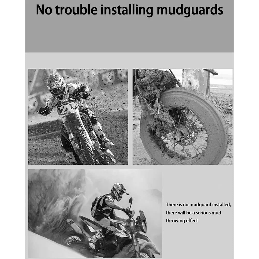 Univerzální kryt zadního kola motocyklu s odrazkou – RoadGuard
