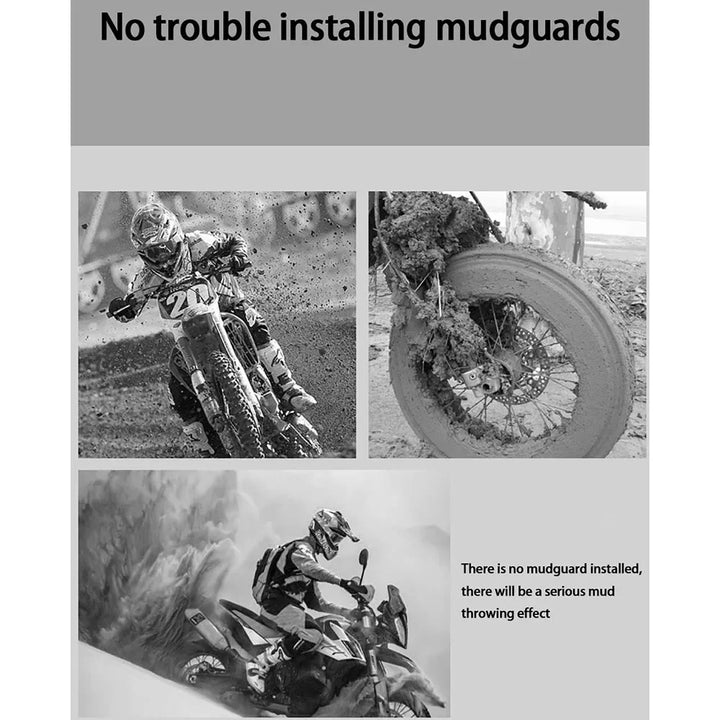 Univerzální kryt zadního kola motocyklu s odrazkou – RoadGuard