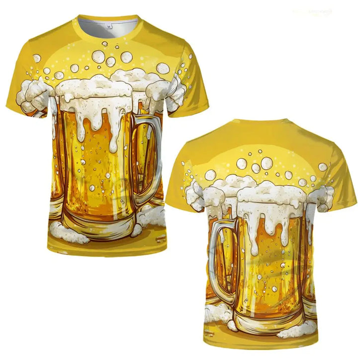 Tričko s motivem piva – SchaumShirt Oktoberfest 2025