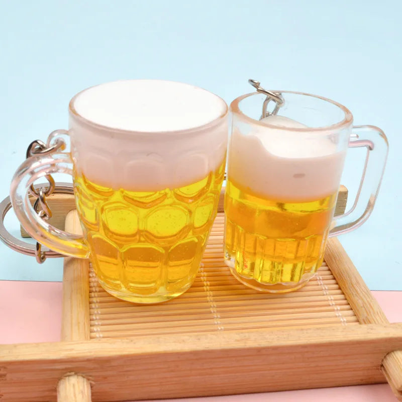 Sada přívěsků na klíče s pivními půllitry – ProstGlück Oktoberfest 2026 (sada 4 ks)
