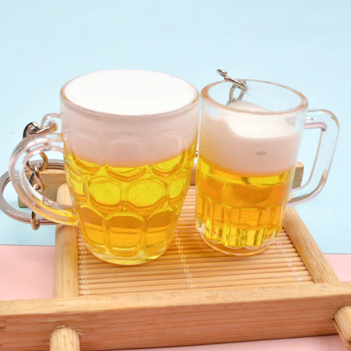 Sada přívěsků na klíče s pivními půllitry – ProstGlück Oktoberfest 2026 (sada 4 ks)