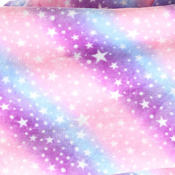 Přehnaná fleecová deka s kapucí a kapsami – SnugJoy