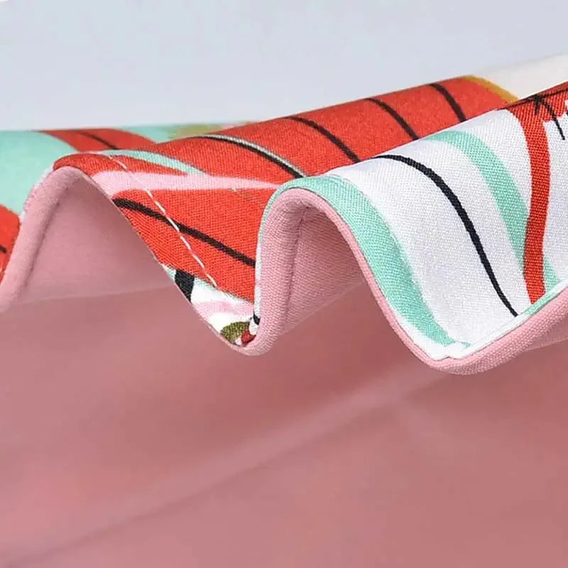 Oboustranný sluneční klobouk z bavlny s širokým lemem (56–60 cm) – Liora