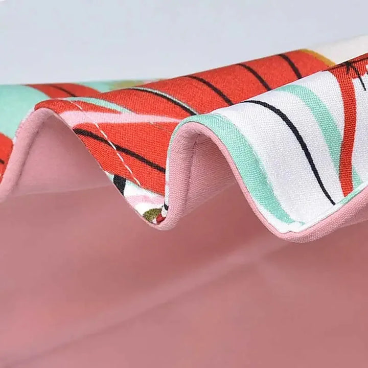 Oboustranný sluneční klobouk z bavlny s širokým lemem (56–60 cm) – Liora