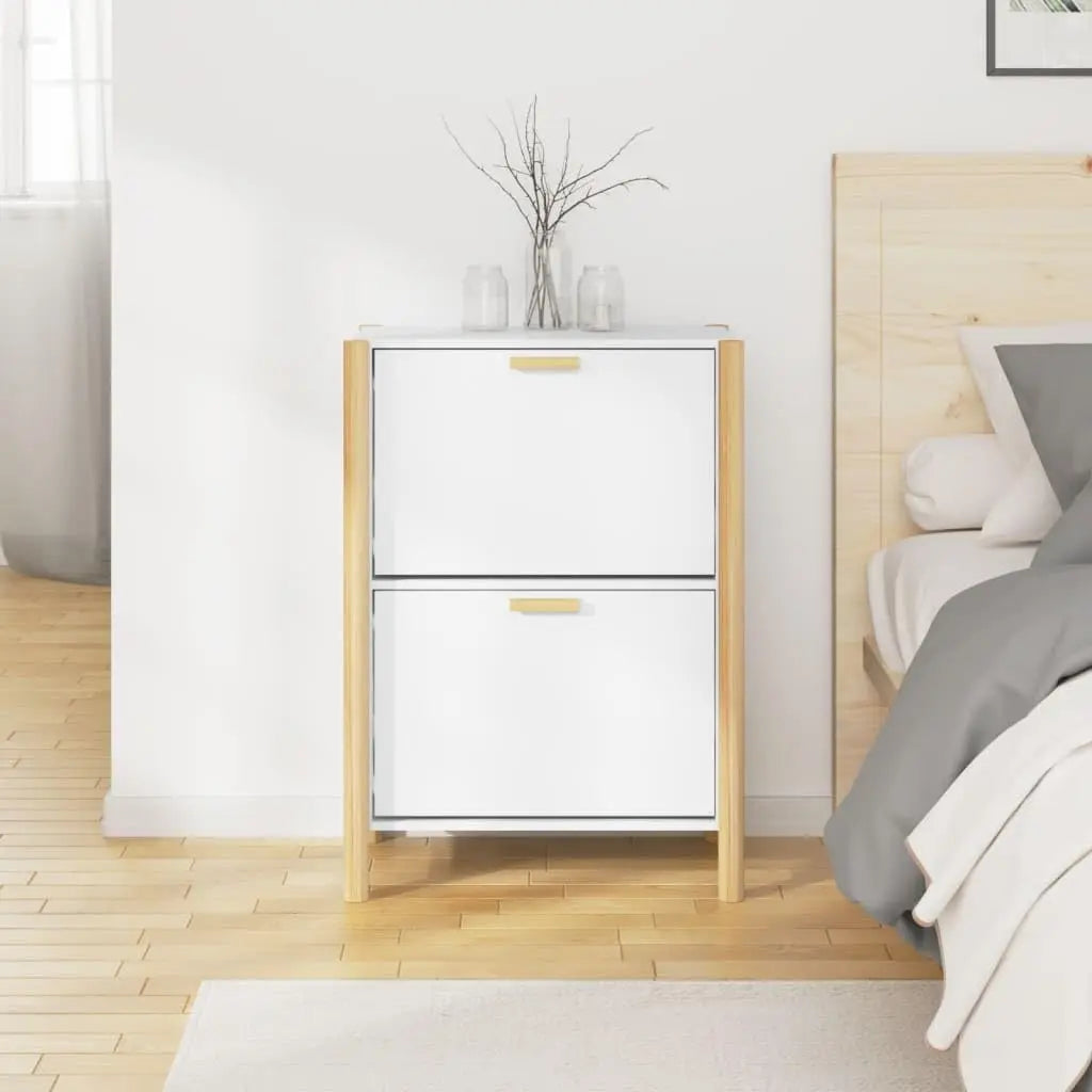 Slim botníky do předsíně s dveřmi 57,5 × 33 × 80 cm – TidyStep