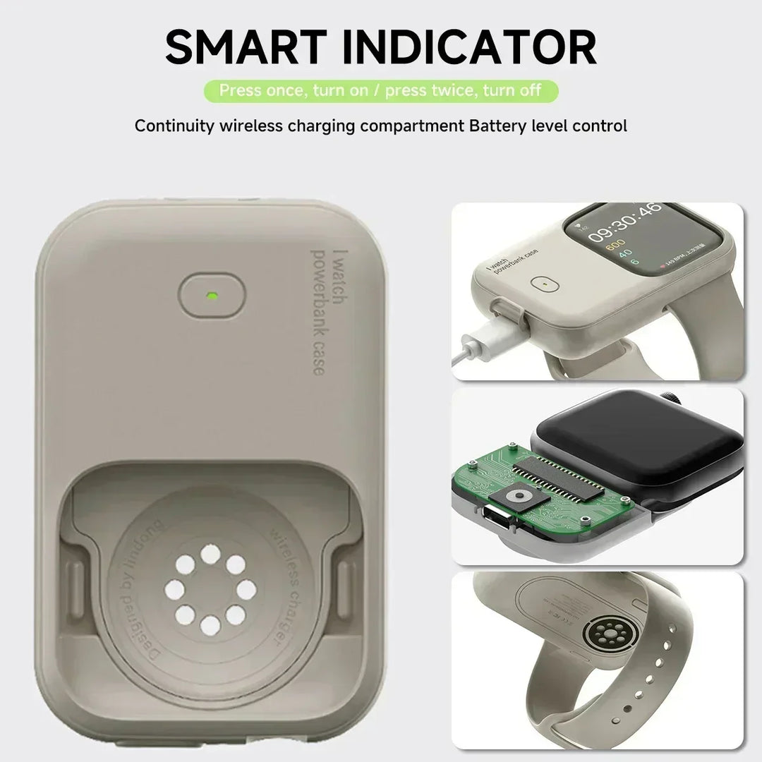 Přenosná bezdrátová nabíječka pro Apple Watch – WatchCharge (1+1 ZDARMA)