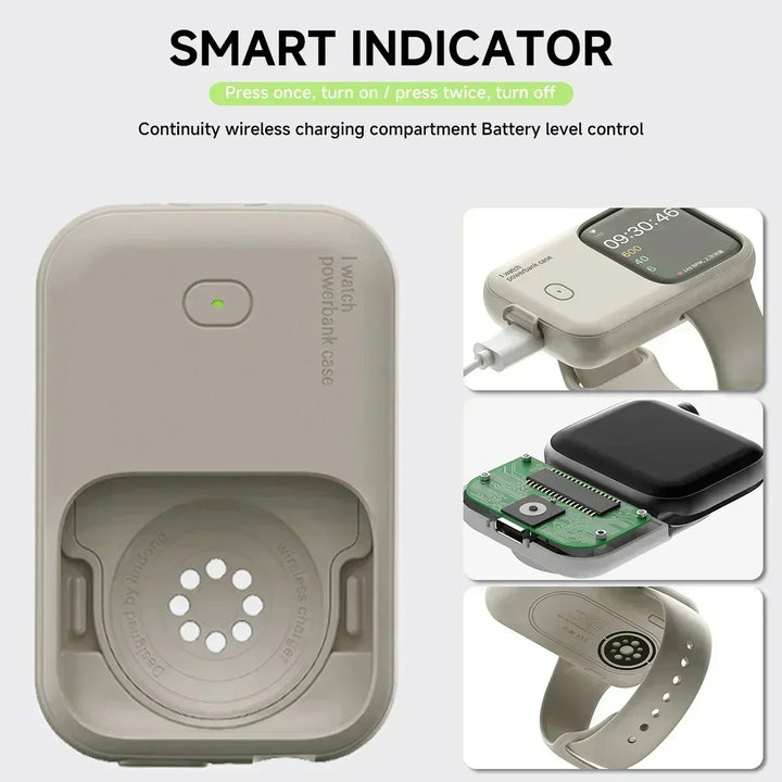 Přenosná bezdrátová nabíječka pro Apple Watch – WatchCharge (1+1 ZDARMA)