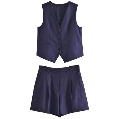 Dvoudílný letní outfit s vintage topem – Amaya