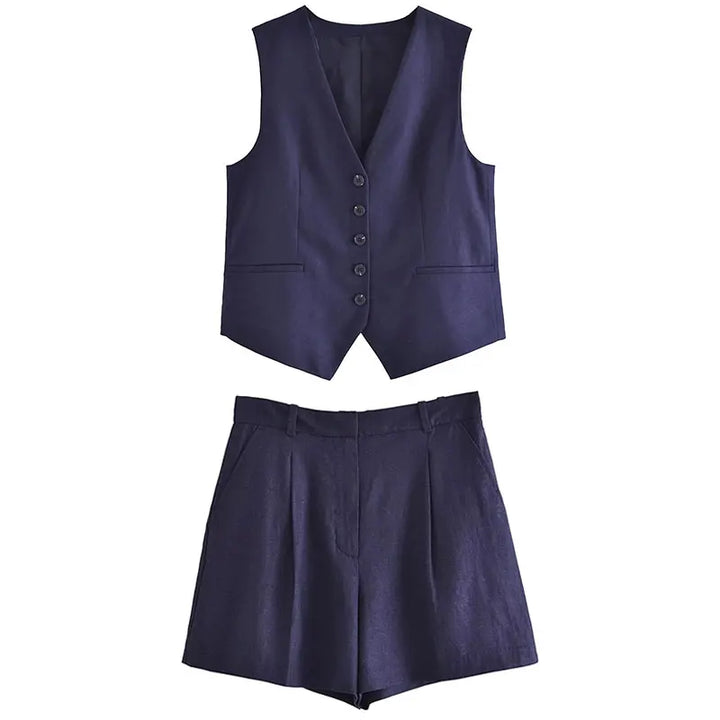 Dvoudílný letní outfit s vintageovým topem – Amaya