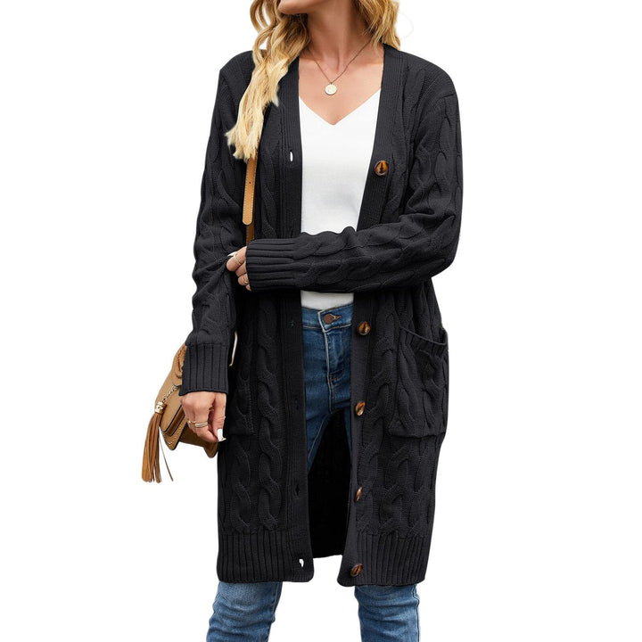 Dámský pletený cardigan s kapsami – Noelle