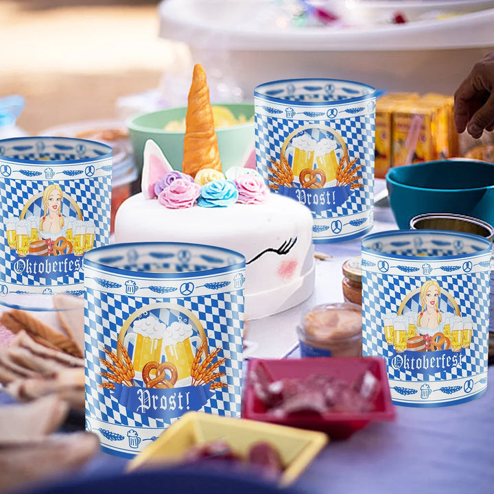 Stolní svícny v designu Oktoberfest (12 kusů, 1+1 zdarma) – LampenGlädje Oktoberfest 2026