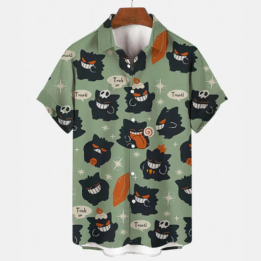 Veselé letní set s potiskem Gengara a Snorlaxe | 1 koupit, 1 zdarma - Sladký spánek