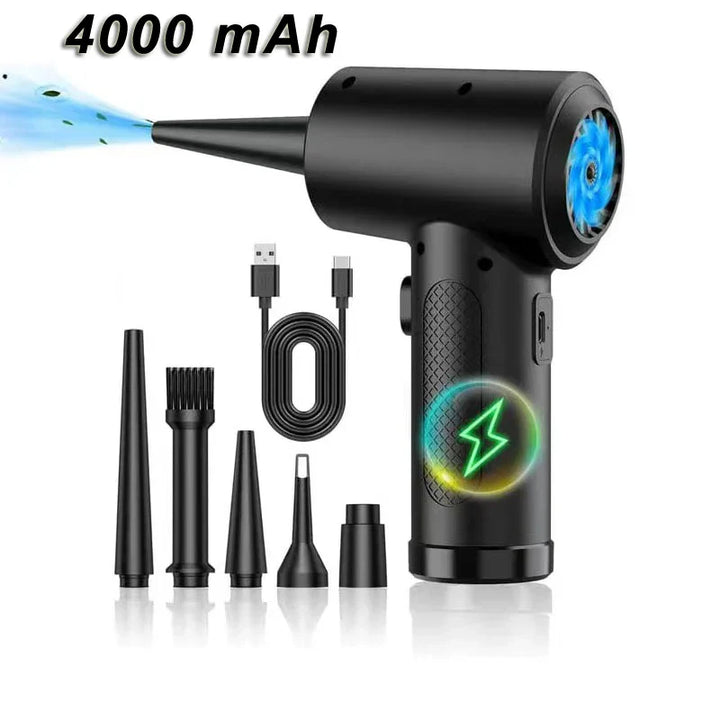 Bezdrátový vzduchový vysavač s motorem 51 000 ot./min a LED osvětlením – JetSweep