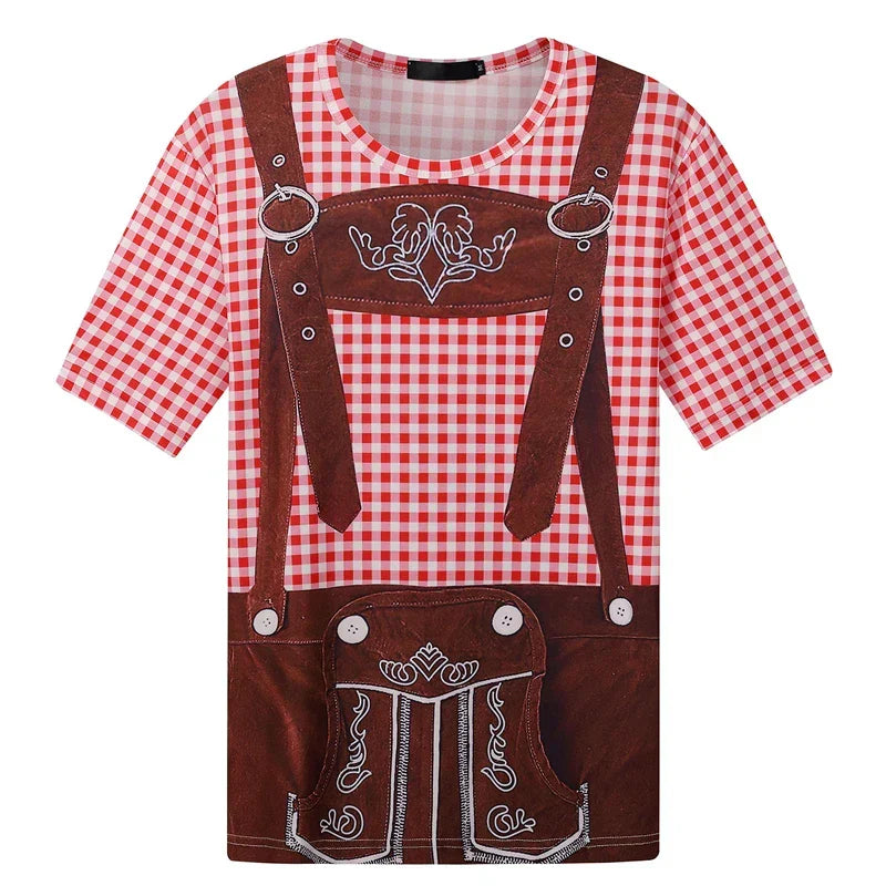 Tričko ve stylu lederhosen – WiesnShirt Oktoberfest 2025