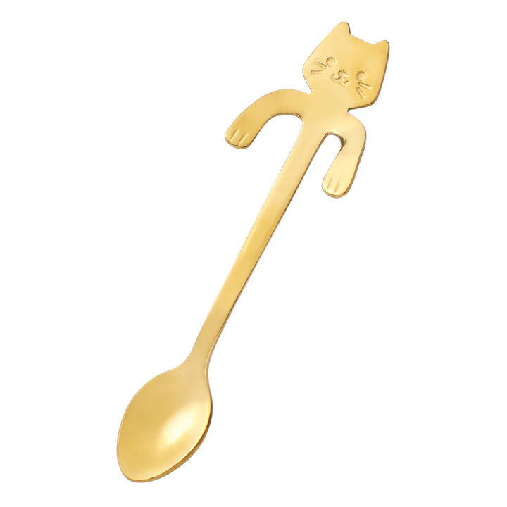 Mini kočičí lžičky z nerezové oceli - Whiskra