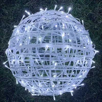 Atmosférická LED osvětlená koule pro vnitřní i venkovní použití – Orbola