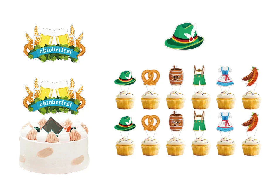 Párty dekorace v designu Oktoberfestu – WiesnFreude Oktoberfest 2025