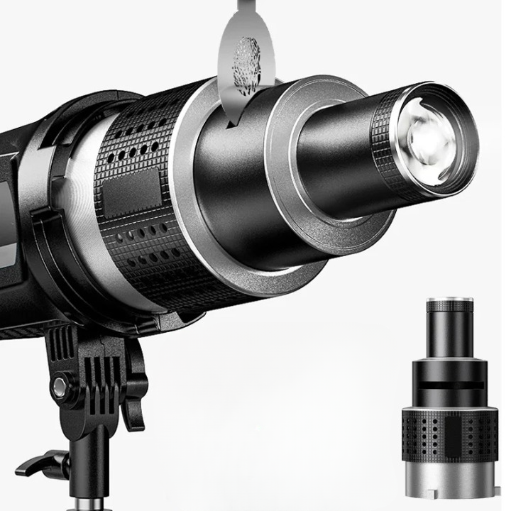 Optický spotlight – sada kuželových čoček s 35 goby a Bowens bajonetem – Lumina