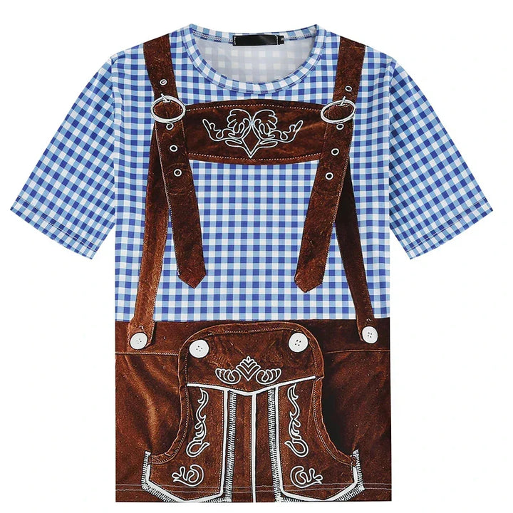 Tričko ve stylu lederhosen – WiesnShirt Oktoberfest 2025