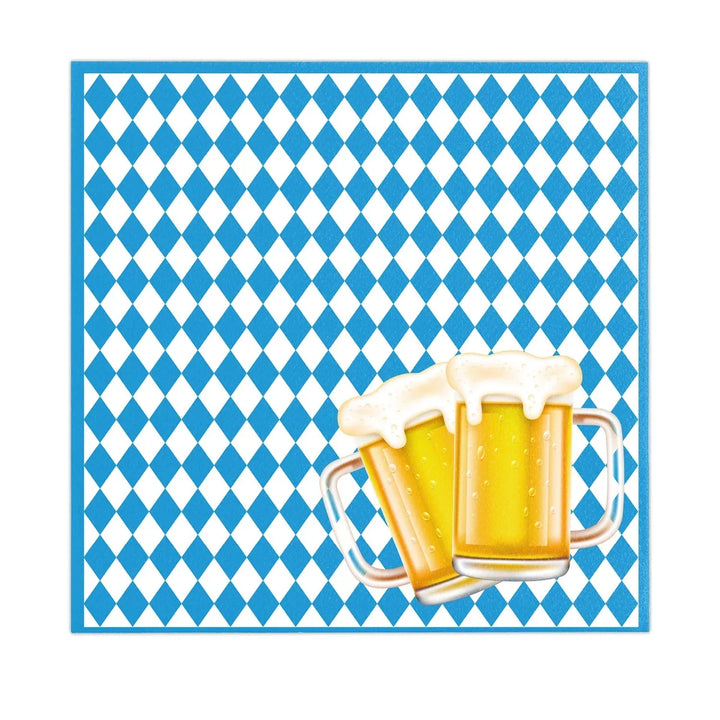 Jednorázová party servisní sada v designu Oktoberfest (včetně ubrusu) – GaudiSet Oktoberfest 2026