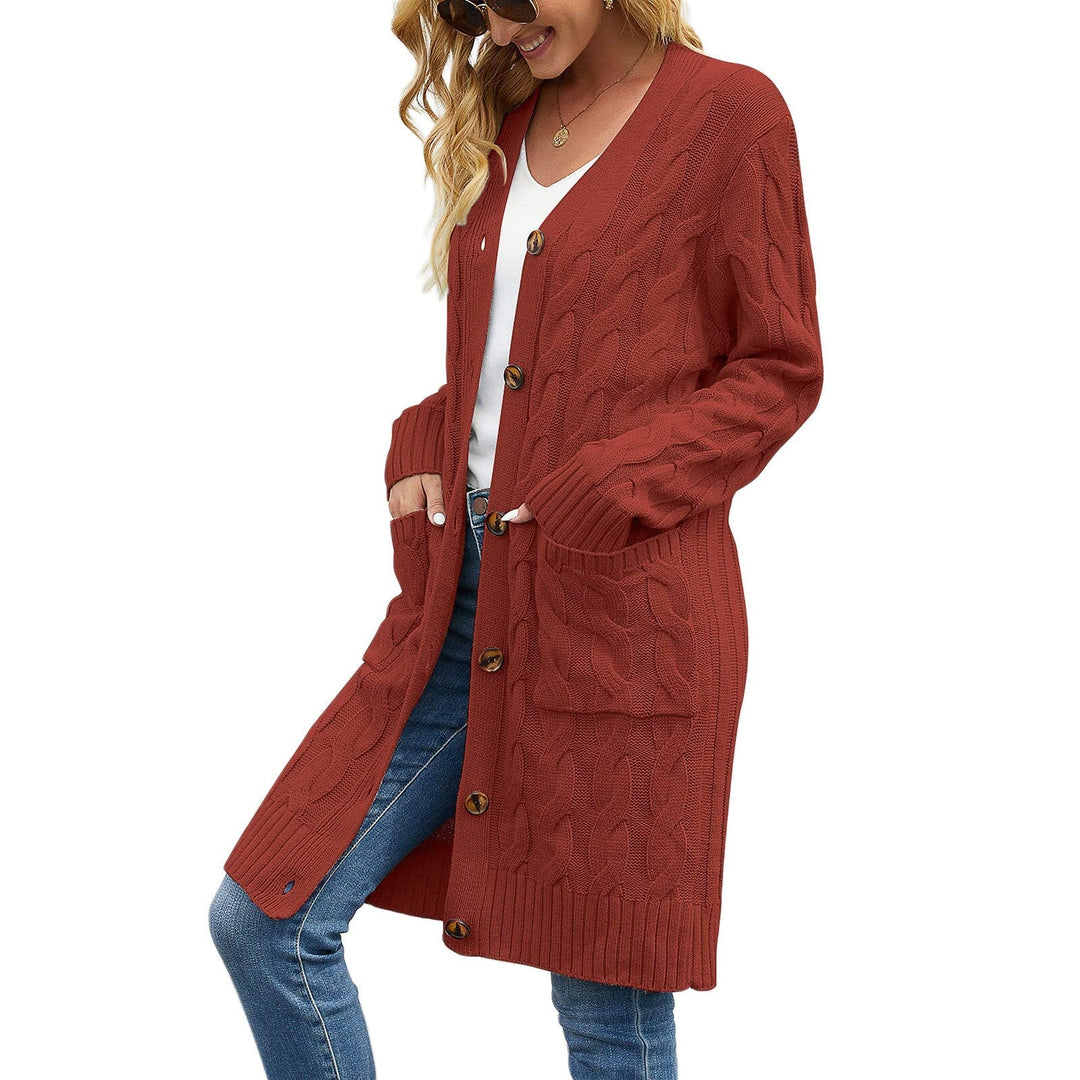 Dámský pletený cardigan s kapsami – Noelle