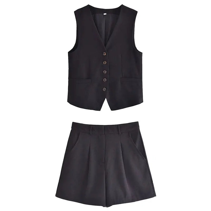 Dvoudílný letní outfit s vintageovým topem – Amaya