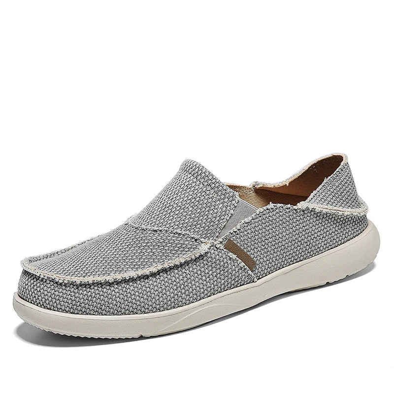 Lehké plátěné tenisky pro muže | Prodyšné podzimní espadrilky - Niko