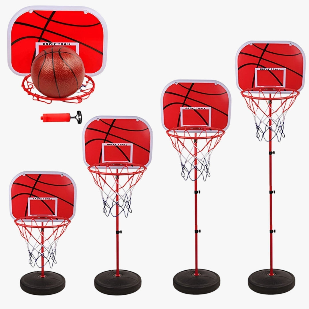 Nastavitelný dětský basketbalový koš – Radost ze hry pro vnitřní i venkovní použití