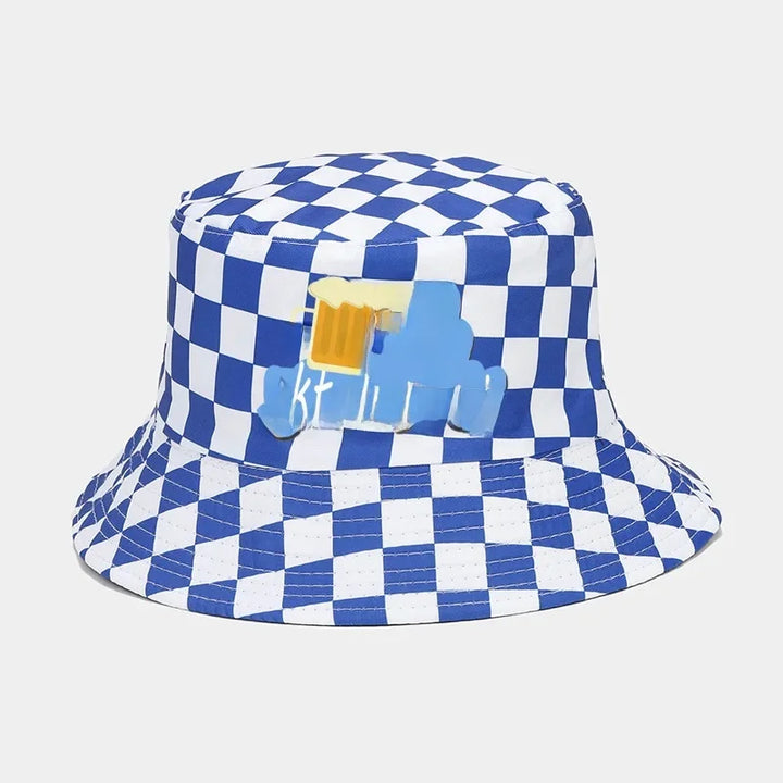 Fischerova čepice s diamantovým vzorem – WiesnKaro Oktoberfest 2025