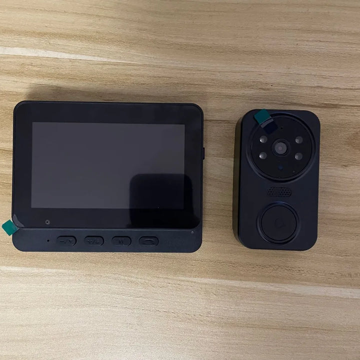 Bezdrátový videozvonek s 4,3" IPS obrazovkou a nočním viděním