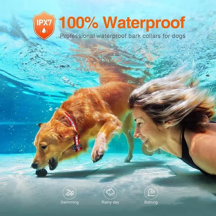 Dobíjecí elektrický výcvikový obojek pro psy s dálkovým ovladačem a dosahem 1000 m – PetControl